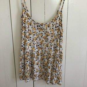 American Eagle Floral Tank Top